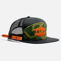 Black and Army Green Camo