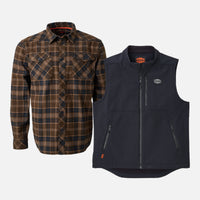 Dark Brown Plaid