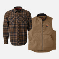 Dark Brown Plaid