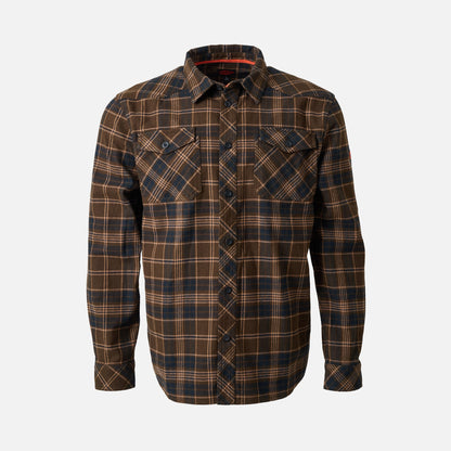 The Clark Heavyweight Flannel Shirt & Wright Tech Vest Pack