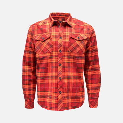 The Clark Heavyweight Flannel Shirt & D'Angelo Utility Vest Pack